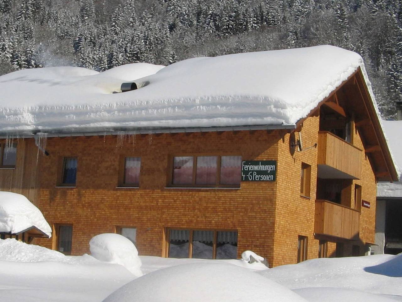 Ganze Wohnung, Oberhauser Dunja - Ferienwohnung 2 in Schoppernau, Bregenzerwald