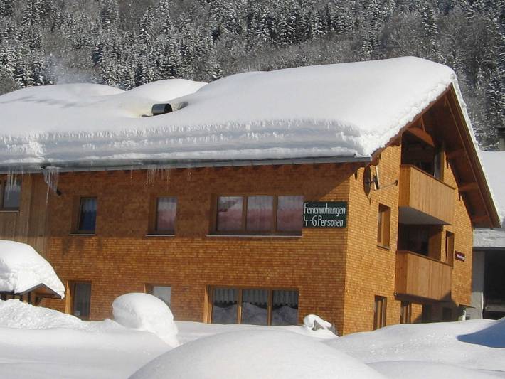 Ferienwohnung für 4 Personen, mit Balkon in Schoppernau
