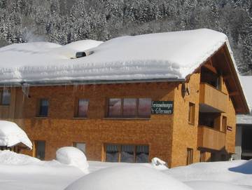 Ferienwohnung für 4 Personen, mit Balkon, kinderfreundlich in Schoppernau