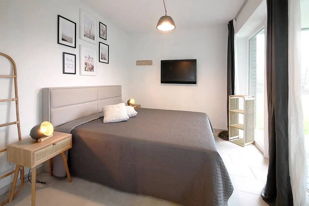 Ganze Wohnung, Apartment 0/4 mit Sauna, Kamin, Terrasse inkl. Nk - Apartmenthaus Scharmützelsee in Storkower See, Wendisch Rietz