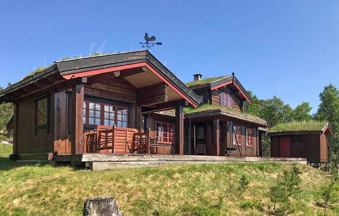Ferienhaus für 10 Personen mit Terrasse in Oppdal