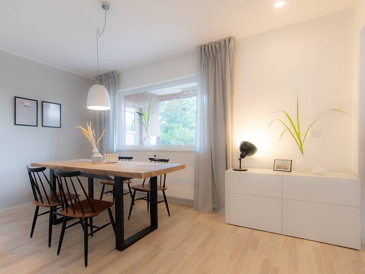 Ferienwohnung für 4 Personen, mit Terrasse und Garten in Westerdeichstrich