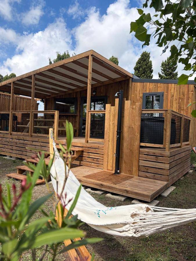 Camping pour 5 personnes, avec Terrasse et Vue