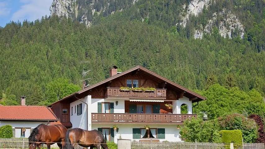 Gîte pour 6 personnes, avec balcon à Oberammergau