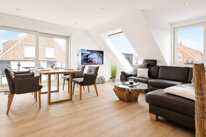 Ferienwohnung für 4 Personen, mit Garten und Sauna - 1