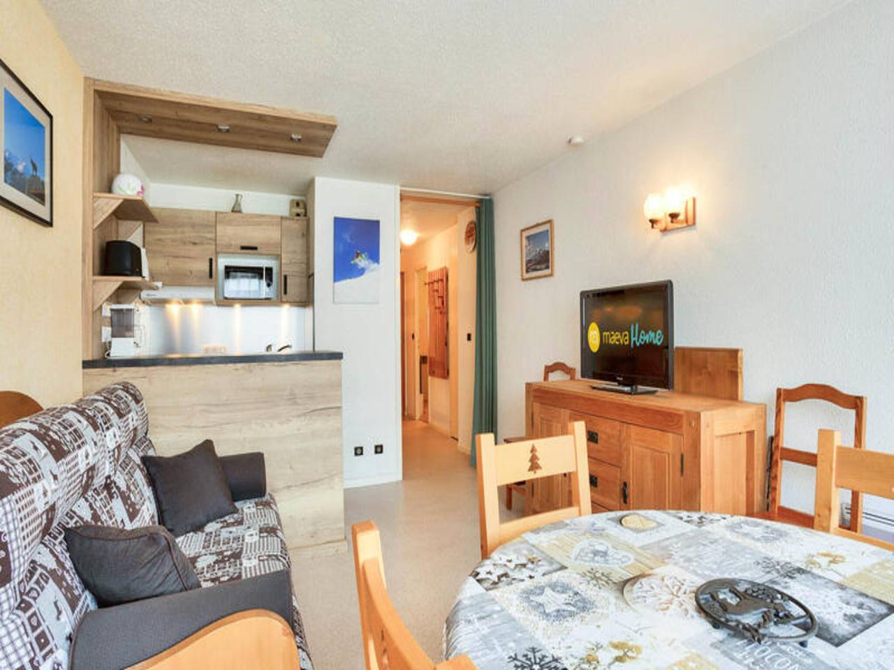 Apartamento entero, Estudio - rincón de montaña in Bessans, Región de Saint-Jean-de-Maurienne
