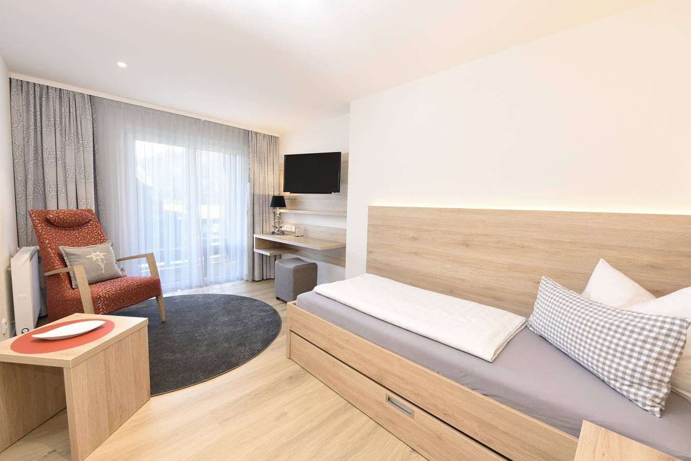 Hôtel pour 1 personne avec balcon in Oberstdorf, Souabe (Bavière)