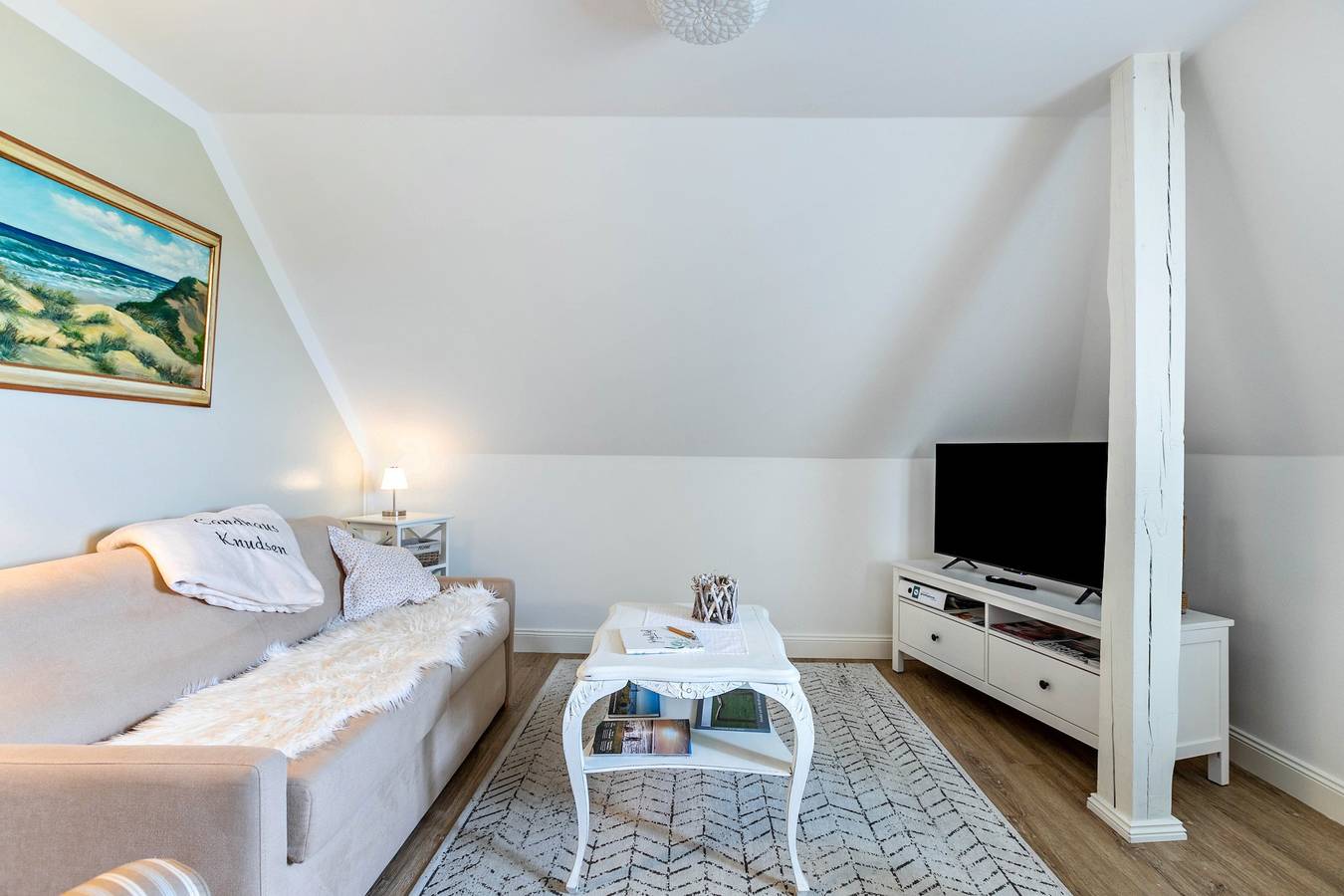 Ganze Wohnung,  'Fewo Lilo' mit Privatterrasse, Gemeinschaftsgarten und Wi-Fi in Emmelsbüll-Horsbüll, Nordfriesland