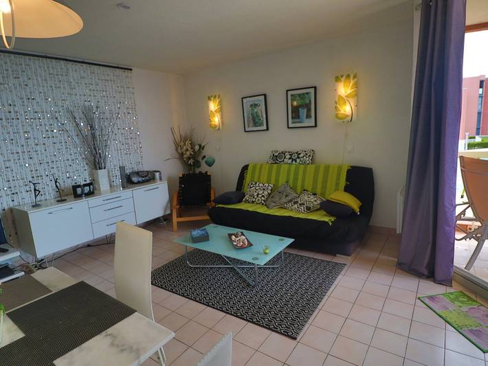 Studio für 3 Personen, mit Terrasse und Kinderpool sowie Pool in Sete - 3