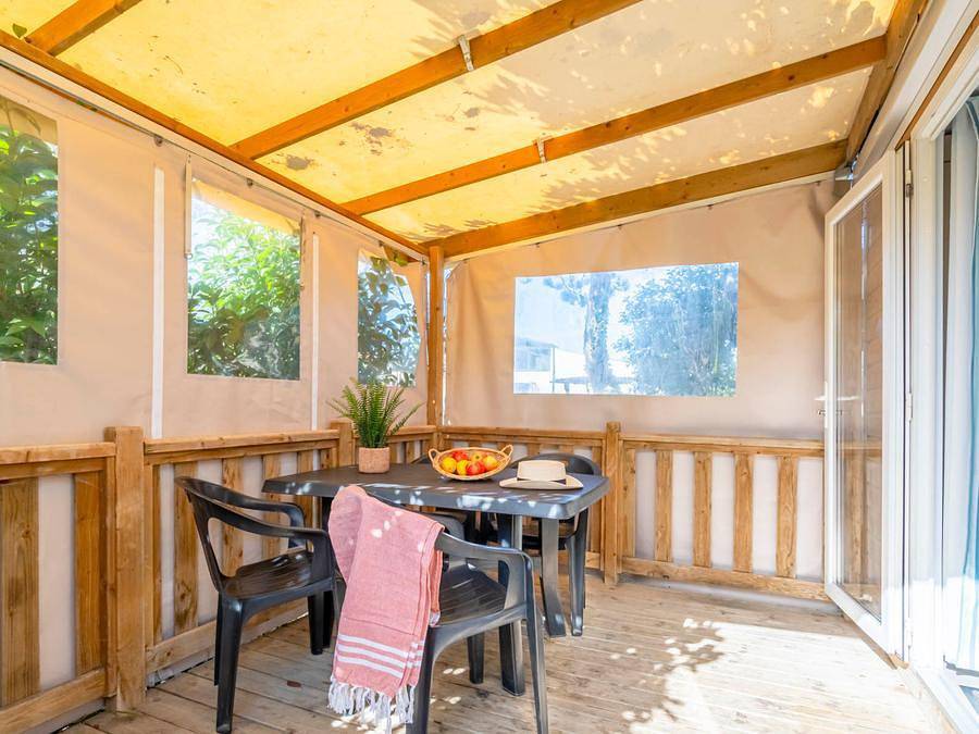 Camping Paradis A La Corniche - Mobilheim 2 personen - Mobilheim Or Reihenhaus 1 Schlafzimmer 2 Personen in Angoulins, La Rochelle und Umgebung