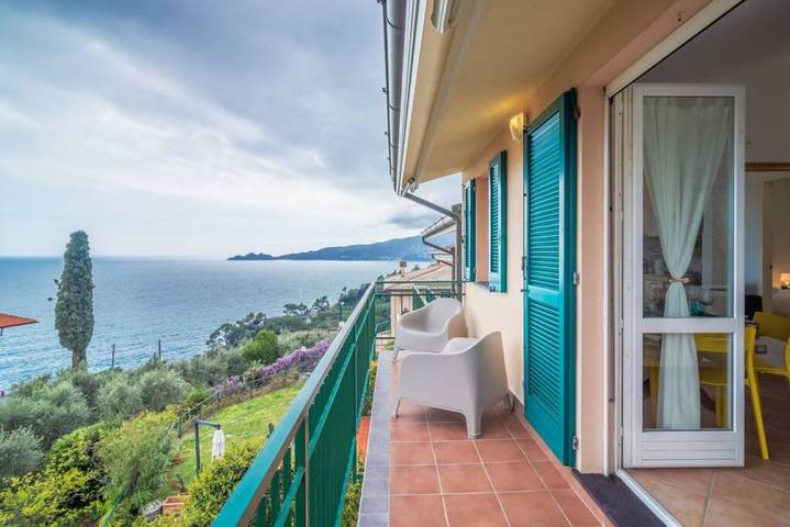 Gîte pour 2 personnes, avec balcon/terrasse, animaux acceptés à Zoagli - 4