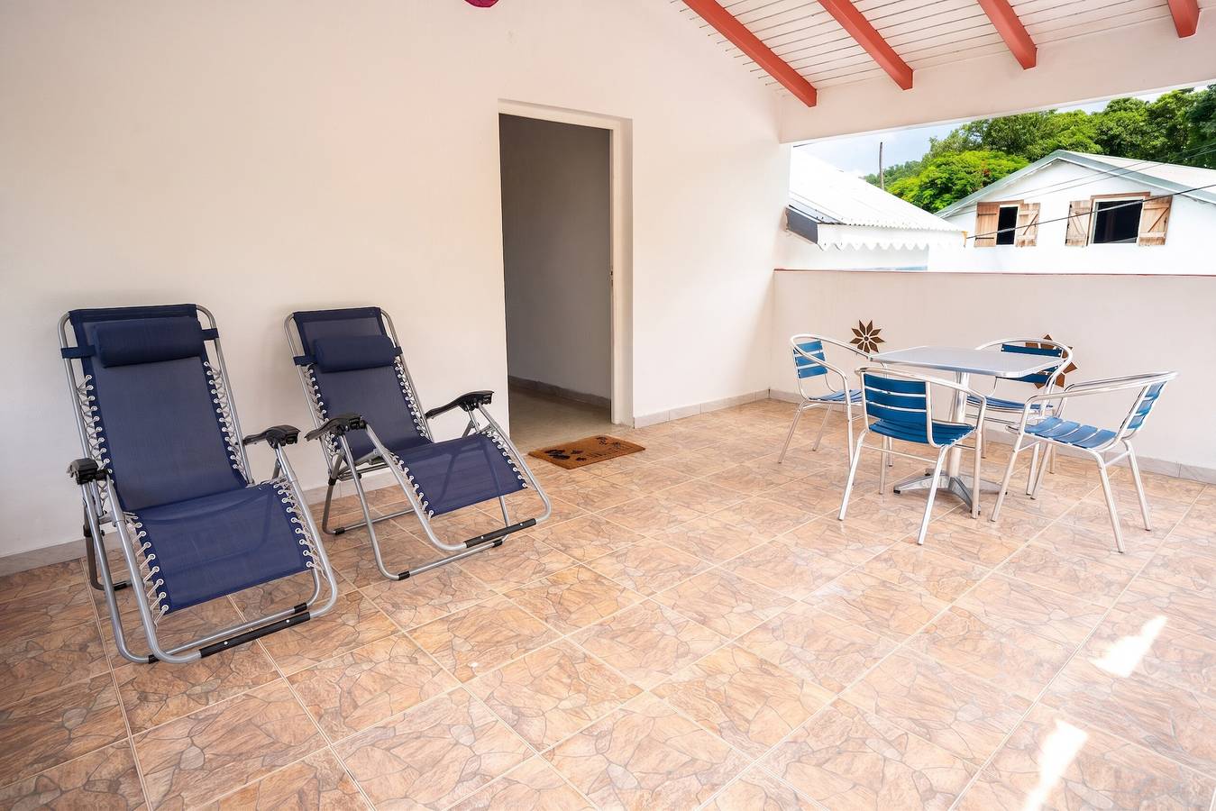 Casa vista mare a Vieux-Habitants con terrazza in Vieux-Habitants, Guadalupa