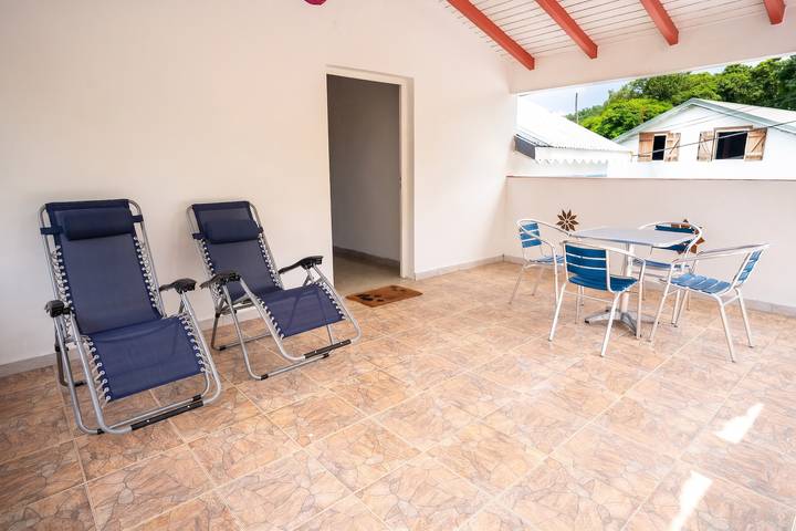Seaside House in Vieux-Habitants with Terrace in Vieux-Habitants, Guadeloupe (Caribbean)