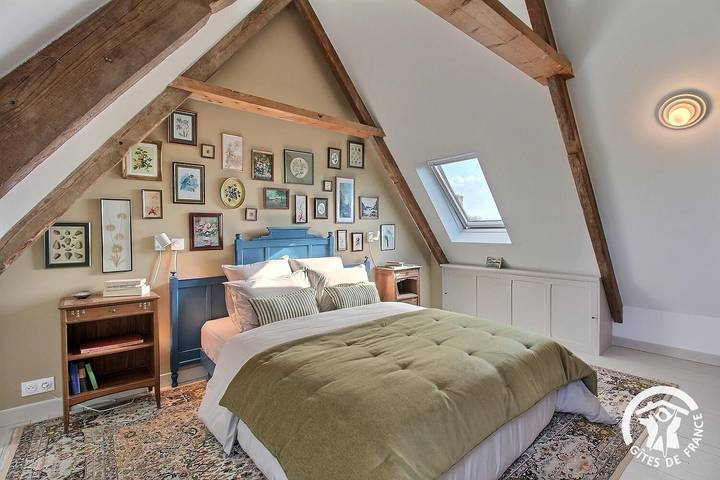 Chambre d’hôte pour 4 personnes, avec jardin, animaux acceptés