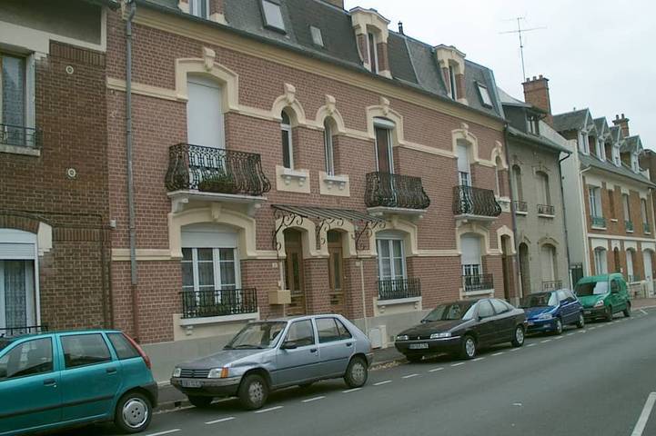 Gîte pour 4 personnes, avec Balcon à Chauny