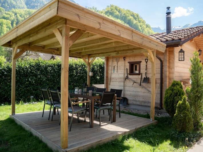 Ganze Wohnung, Chalet "Doodle's Chalet" mit Sauna in Walensee (Heidiland), Quarten