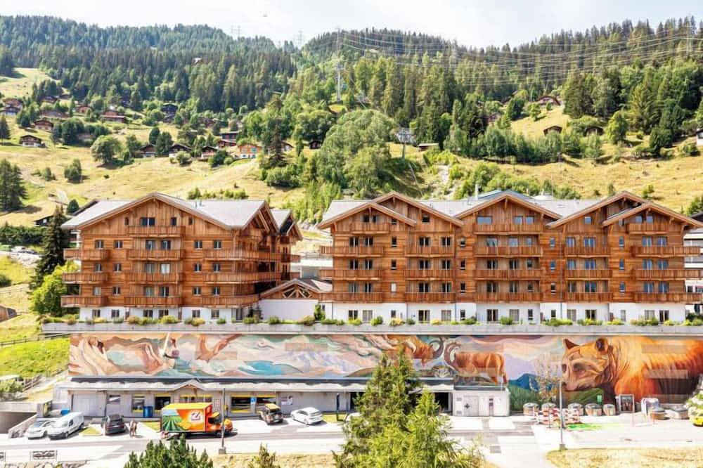 Ganze Wohnung, T-Resort La Tzoumaz 2p4 vue vallée in La Tzoumaz, Riddes