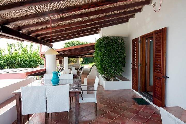 Villa für 4 Personen, mit Ausblick und Garten, kinderfreundlich auf den Liparische Inseln - 3