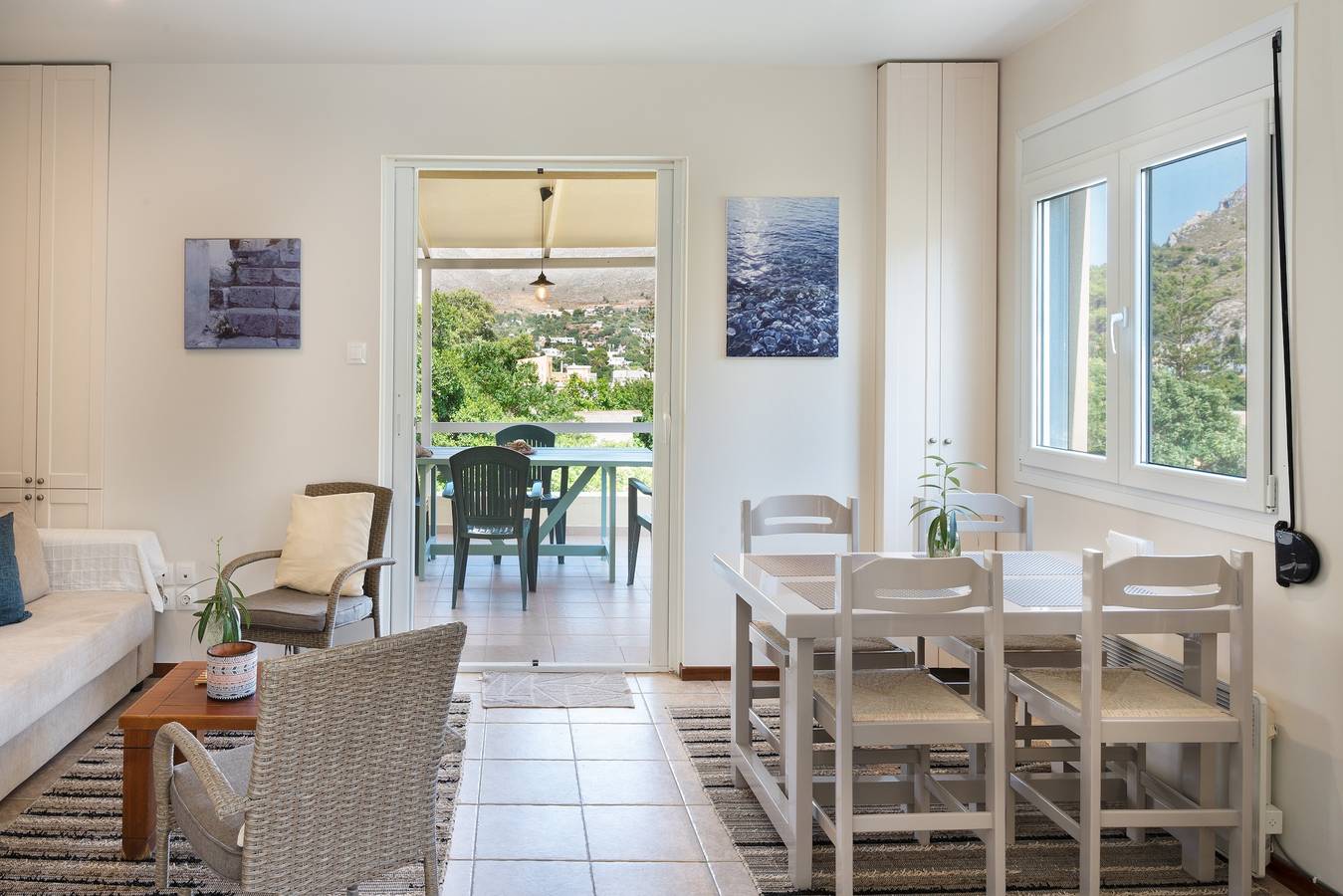 Holiday Home 'Stunning Views Kantouni Beach' with Mountain View, Wi-Fi and Air Conditioning in Panormos, Kalymnos