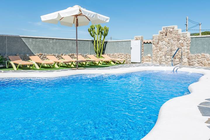Casa para 2 personas, con Jardín en Zahora