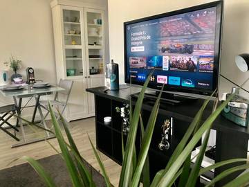 Gîte pour 2 personnes, avec jardin et vue, animaux acceptés à Le Pecq