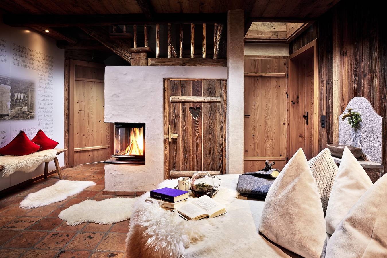 Hel ferielejlighed, Hütte für 2-6 Personen (2 Sz, 2 Bäder, 3 Wc) in Flachau, Ski Amadé