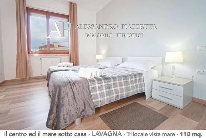 Entire apartment, The center and the sea below the house in Lavagna, Lavagna Municipality