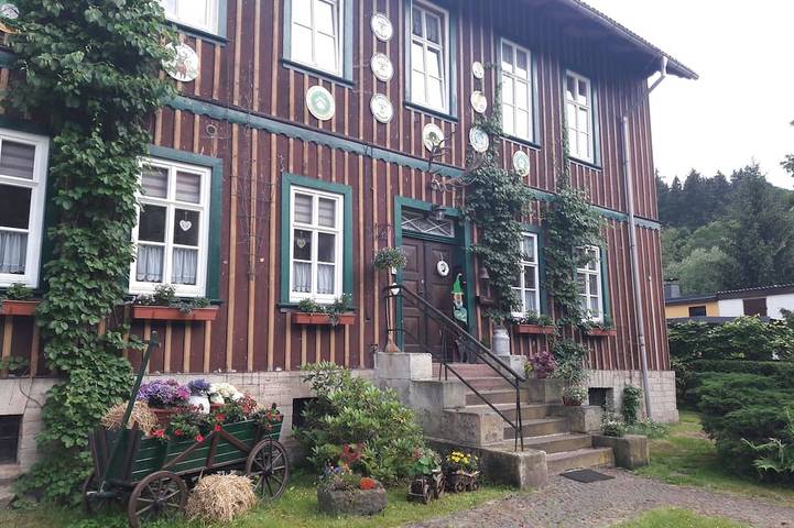 Ferienwohnung für 3 Personen, mit Garten und Sauna in Altenbrak