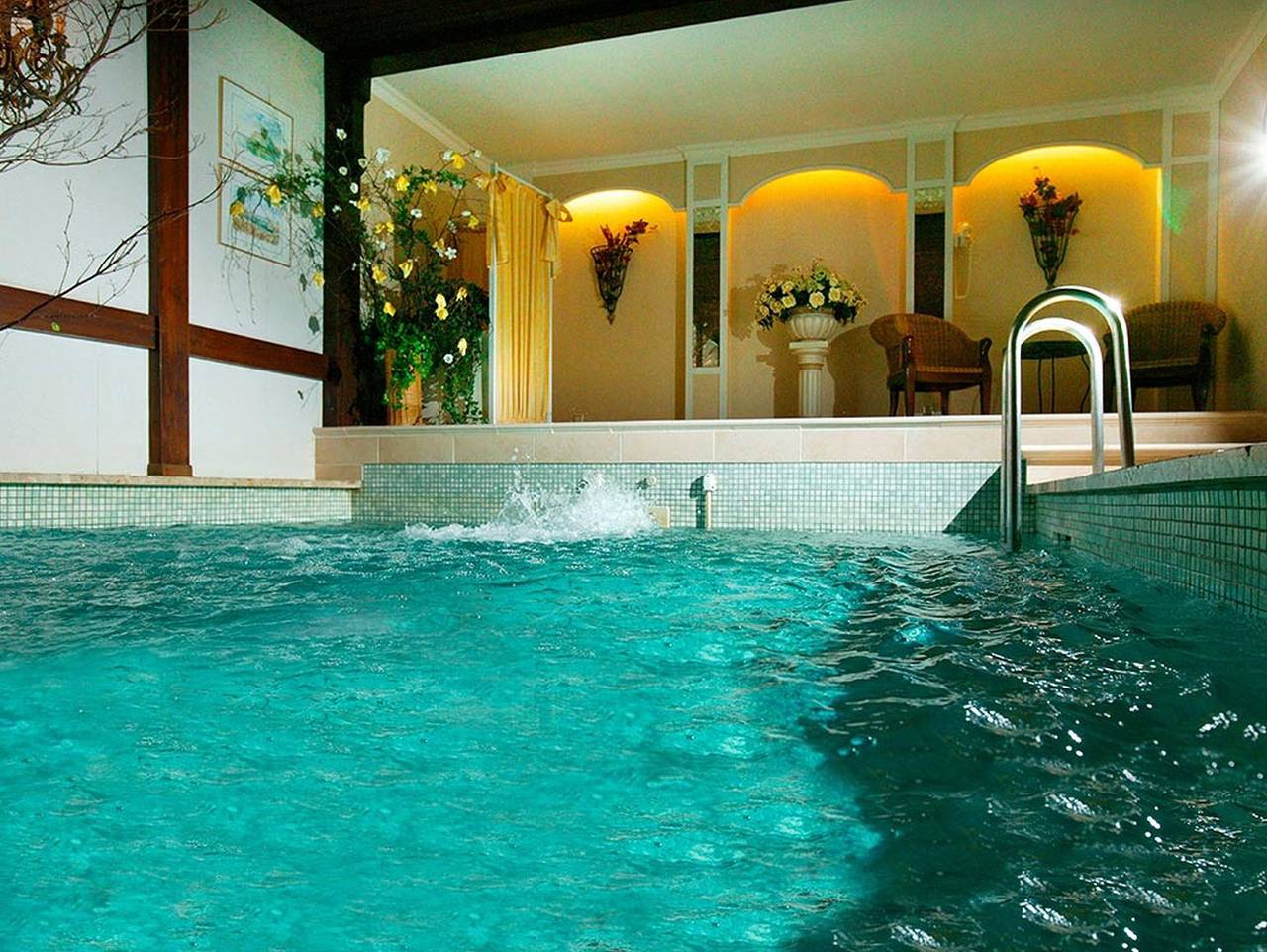 Hotel Am Rehberg - Doppelzimmer mit sep. Wohnteil, Balkon/Terrasse, Bad oder Dusche/Wc, Haupthaus in Lindau, Bayerisch Schwaben