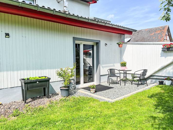 Ferienwohnung für 2 Personen, mit Terrasse und Garten in Rock am Ring