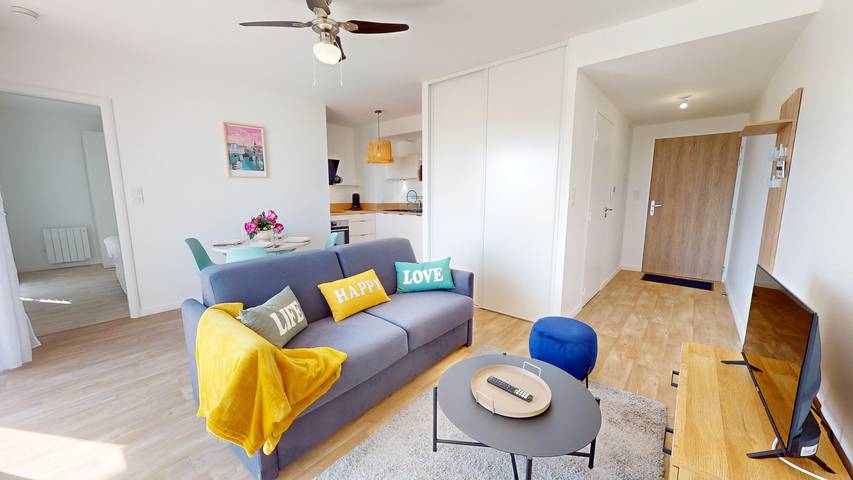 Gîte pour 4 personnes, avec terrasse à Givrand - 3