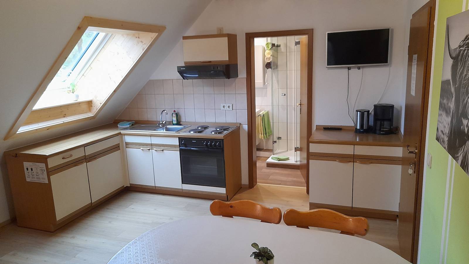 Ganze Wohnung, Ferienwohnung 'Familienwohnung Nr 6' mit Bergblick, Gemeinschaftsterrasse und Wi-Fi in Bad Peterstal-Griesbach, Mittlerer Schwarzwald