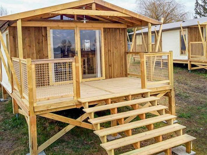 Lodges de Blois Chambord - Mobilheim 4 personen - Lodge Auf Stelzen Komfort + in Mont-près-Chambord, Sologne