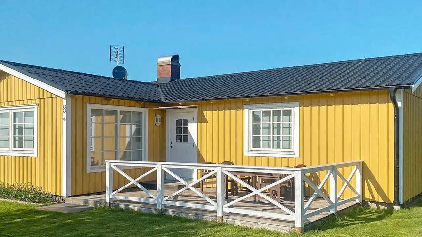 Ferienhaus für 5 Personen, mit Garten