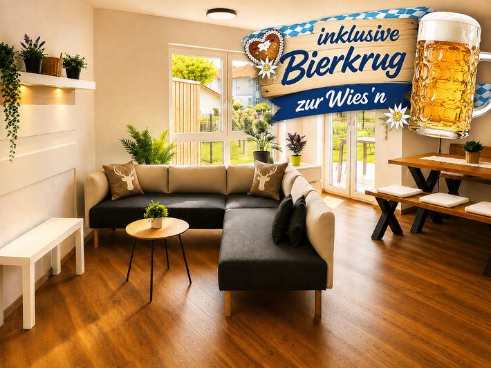 Ferienwohnung für 6 Personen, mit Terrasse und Garten - 1