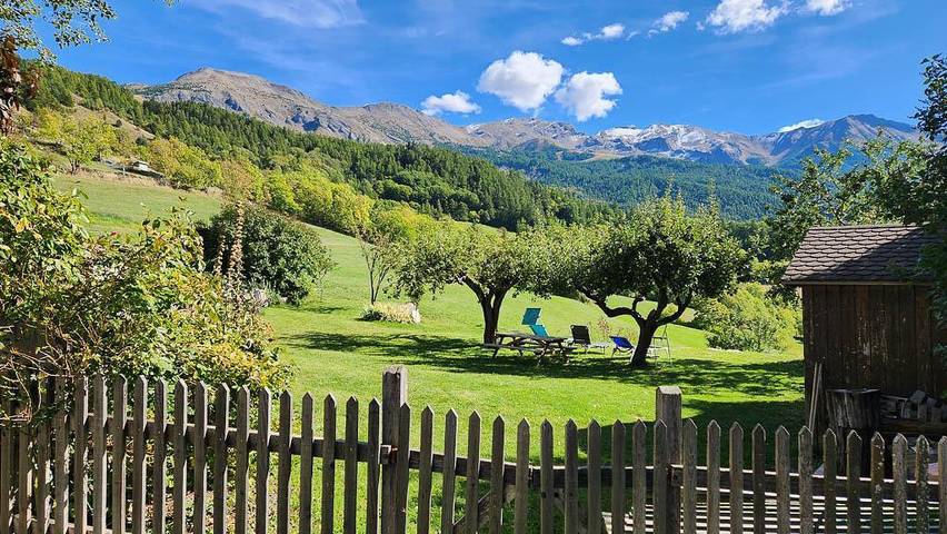 Gîte pour 5 personnes, avec Jardin