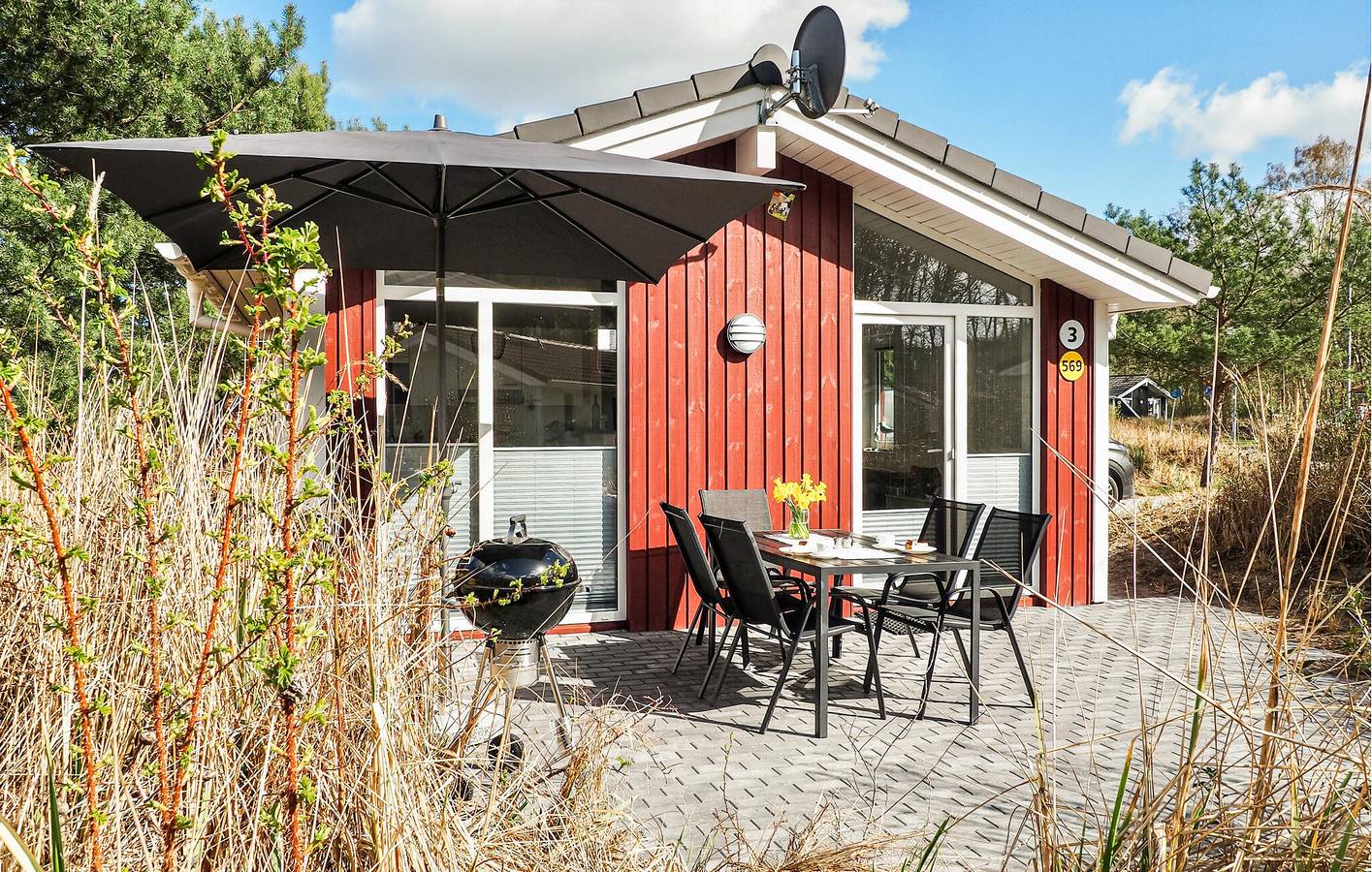 300m zum Priwall Strand: Stilvolles Apartment mit Parkplatz & Terrasse in Priwall, Lübeck