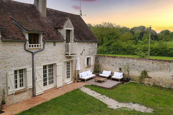 Maison de campagne pour 6 personnes, avec jardin