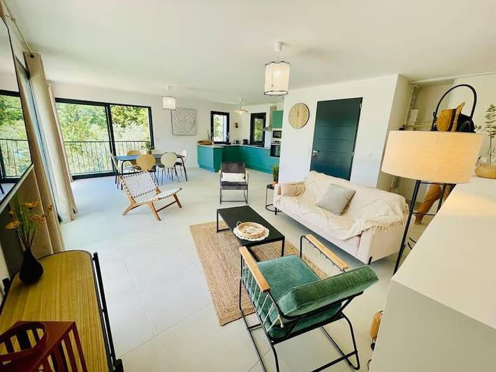 Villa pour 6 personnes, avec jardin et terrasse ainsi que vue et vue sur le lac dans les Gorges du Verdon - 4