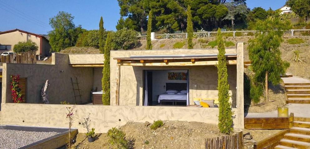 Chambre d’hôte pour 2 personnes, avec vue et jardin, animaux acceptés dans les Pyrénées-Orientales - 4