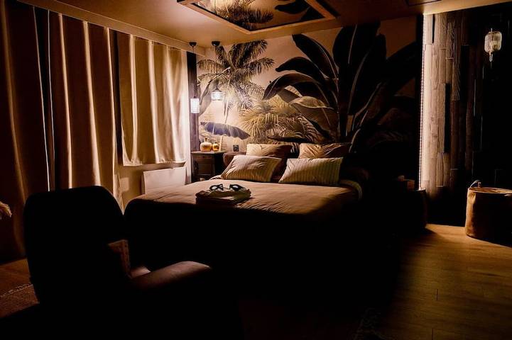 Gîte pour 2 personnes, avec sauna et terrasse