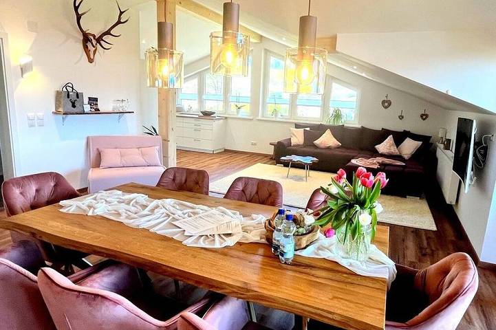 Ferienwohnung für 6 Personen, mit Balkon in Halblech