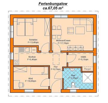 Bungalow für 4 Personen in Kloster Lehnin, Mittelmark, Bild 2