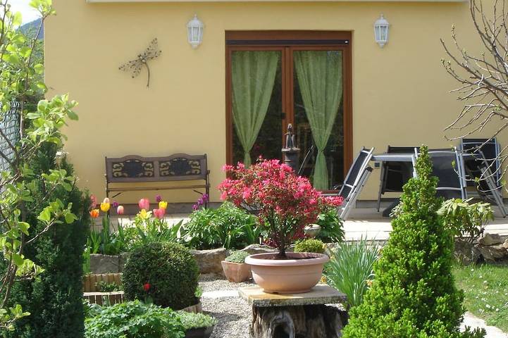 Ferienhaus für 4 Personen, mit Terrasse und Garten in Bergheim (Elsass)