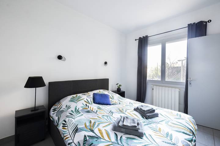 Ganze Wohnung, Ferienwohnung für 4 Personen mit Balkon in Perpignan, Mittelmeerküste (Frankreich)