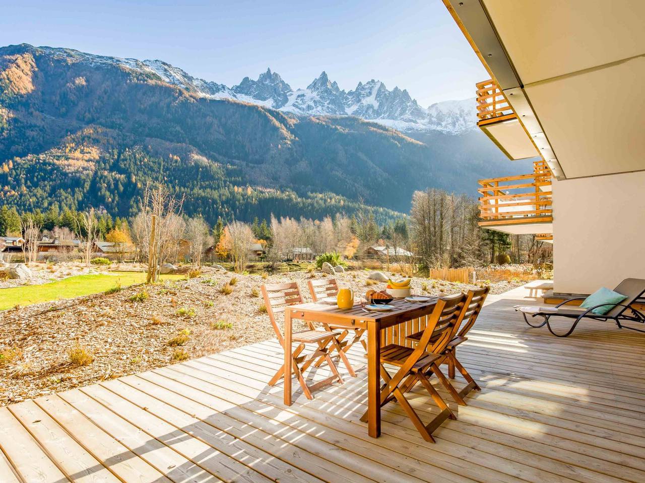 Appartement entier, "La Cordee 504" mit Terrasse in Brevent-Flegere, Chamonix-Mont-Blanc