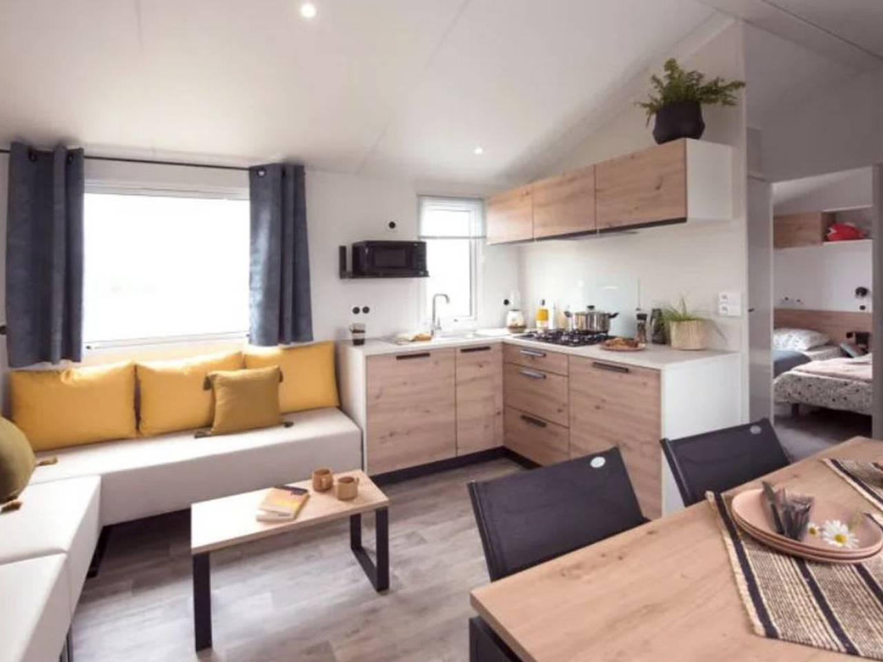 Casa móvil con terraza para 6 personas en Dolus-d'Oléron in Dolus-d'Oléron, Côte de Beauté