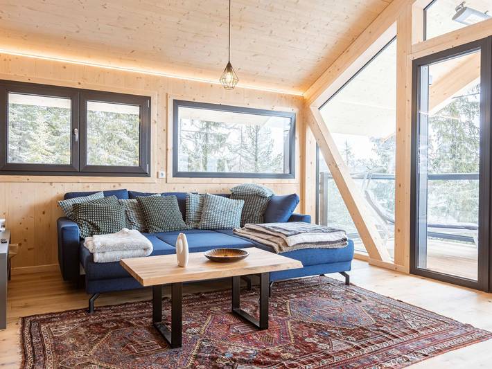 Ferienhaus für 8 Personen, mit Sauna und Whirlpool sowie Balkon an der Turracher Höhe