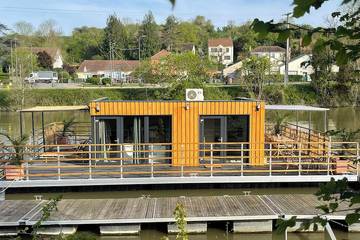 Péniche pour 2 personnes, animaux acceptés dans Île de France