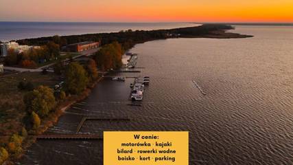 Boot für 4 Personen, mit Sauna und Terrasse sowie Whirlpool in Polen